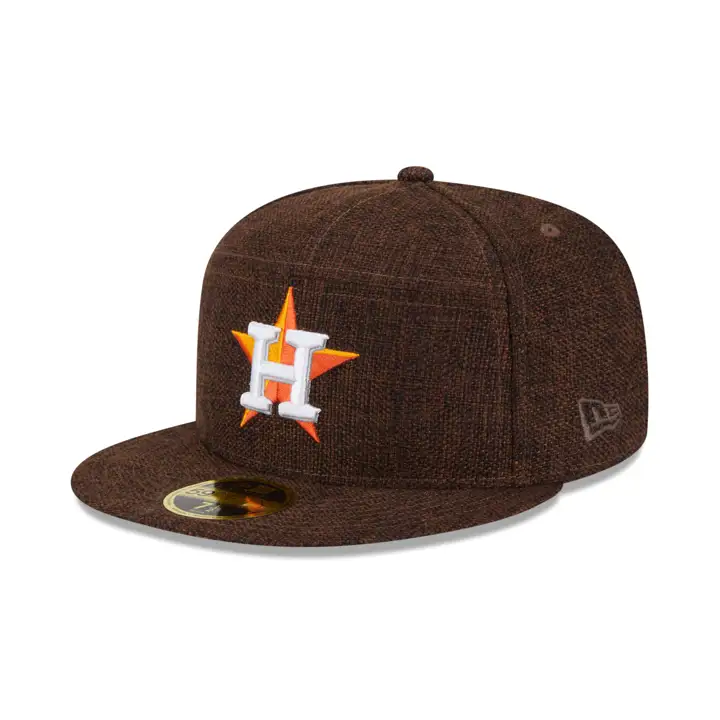 HOUSTON ASTROS MLB HEMP SP59FIFTY BRN