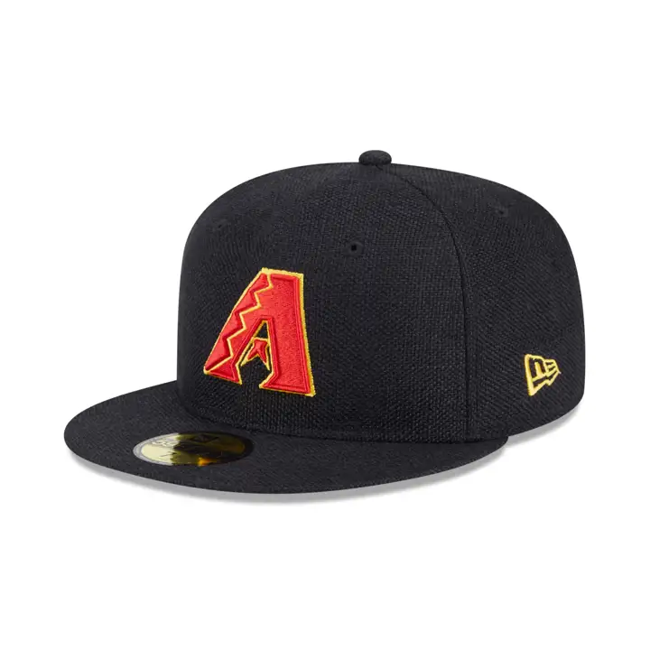 Casquette 59FIFTY MLB BLACK HEMP Arizona Diamondbacks noire