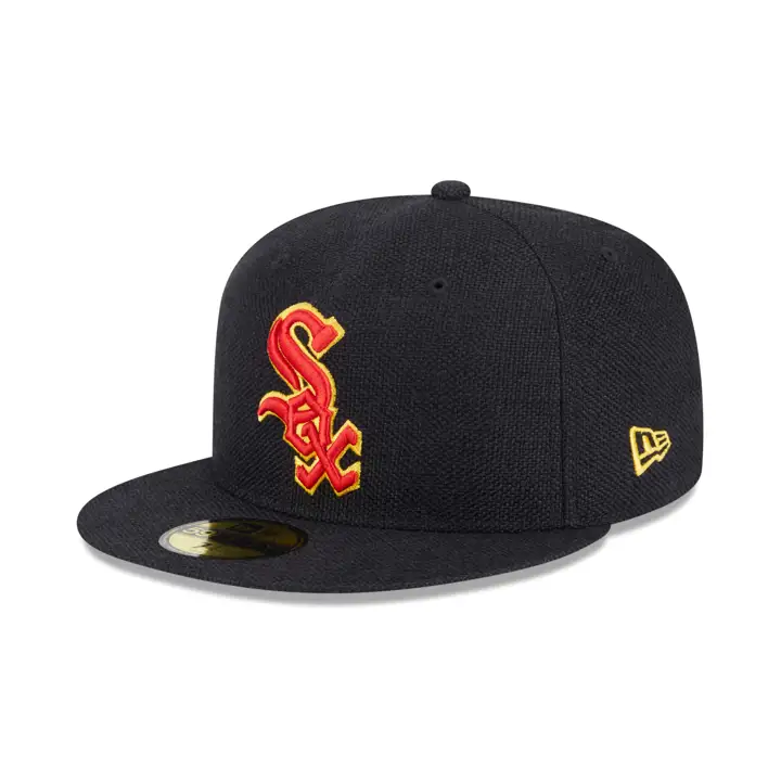 CASQUETTE BLACK HEMP 59FIFTY MLB DES CHICAGO WHITE SOX NOIRE