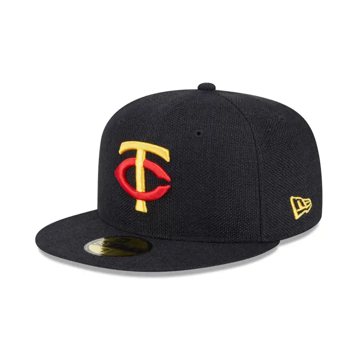 MINNESOTA TWINS MLB BLACK HEMP 59FIFTY NOIR
