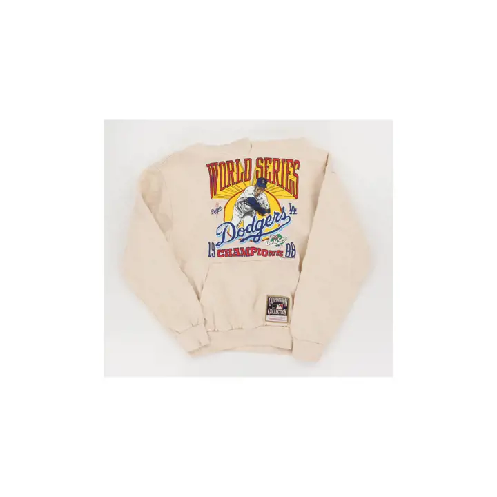 Los Angeles Dodgers MLB M&N Coop Nostalgia Hoodie IVO