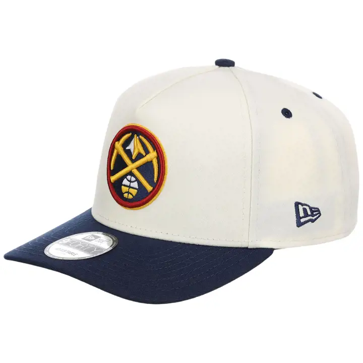 Denver Nuggets NBA ASG x Grateful Dead 9FORTY AF Blanc/Bleu Marine/Vert Kiwi