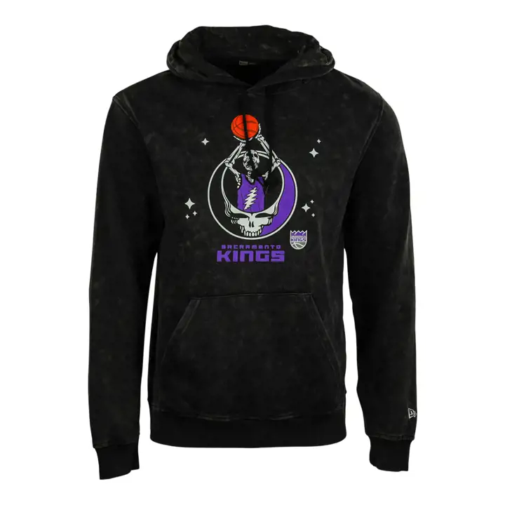 Sacramento Kings NBA ASG x Grateful Dead Hoodie Noir/Noir