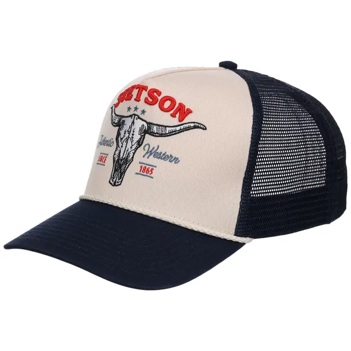 STETSON SKULL 5 PANEL TRUCKER Ivo