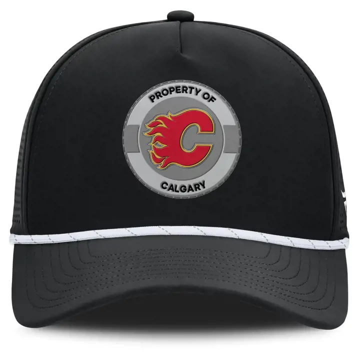 Calgary Flames 25 AP NHL 5 Panel Pinch Golfer BLK