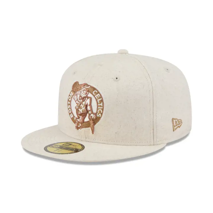 Boston Celtics NBA Tan Hemp 59FIFTY TAN/GRY