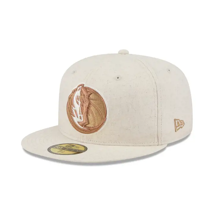 Dallas Mavericks NBA Tan Hemp 59FIFTY TAN/GRY