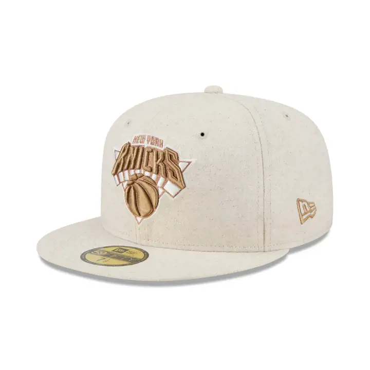 New York Knicks NBA Chanvre Tan 59FIFTY TAN/GRIS