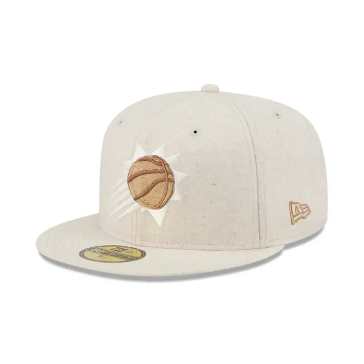 Casquette 59FIFTY NBA Tan Hemp des Phoenix Suns TAN/GRY