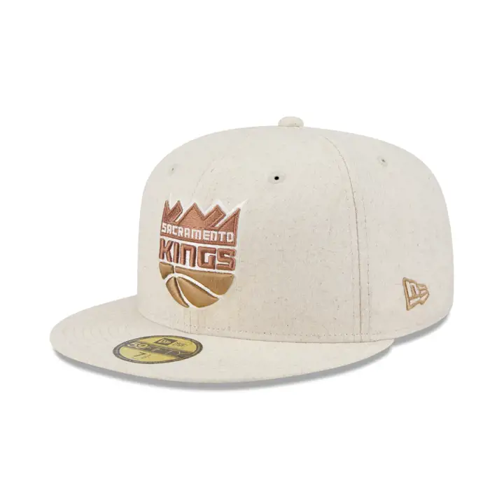 Sacramento Kings NBA Tan Hemp 59FIFTY TAN/GRY