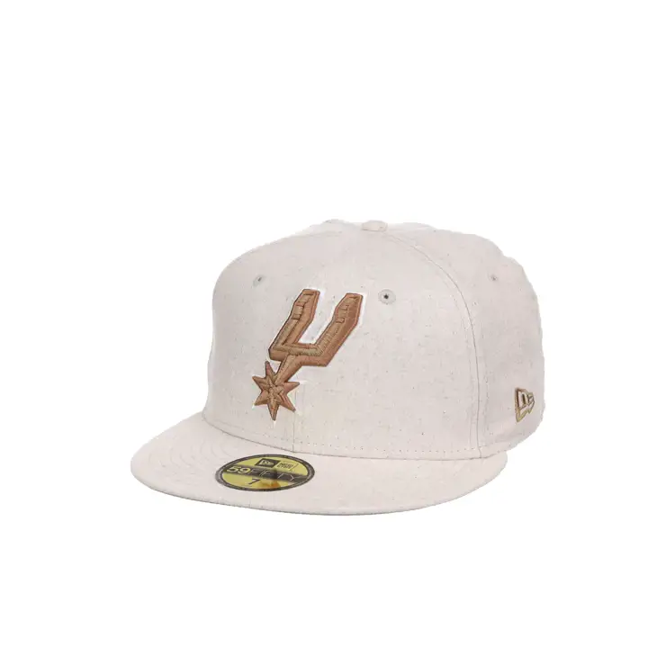 Casquette 59FIFTY en chanvre NBA San Antonio Spurs TAN/GRY
