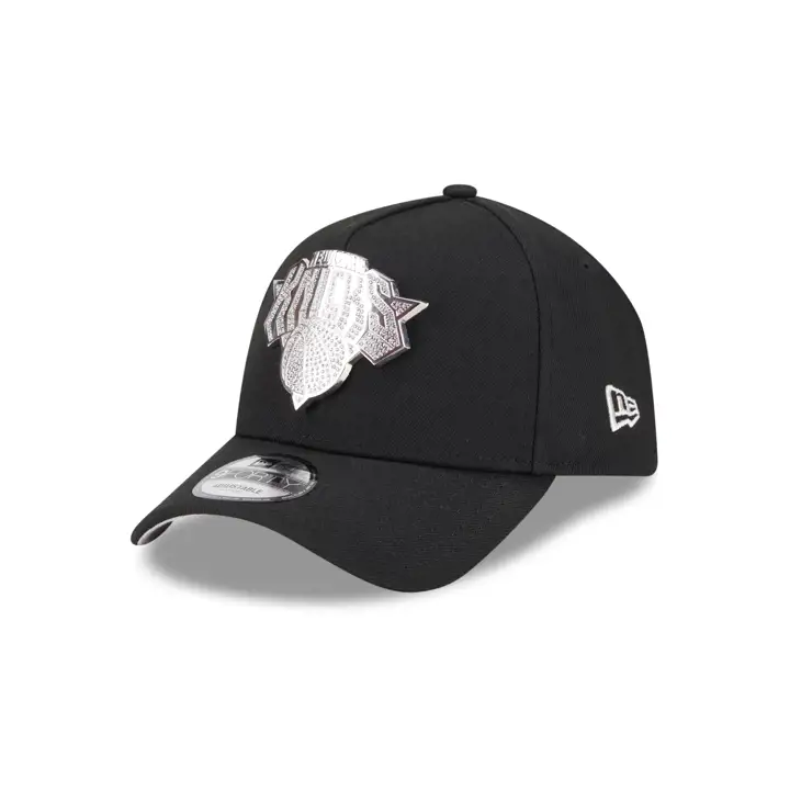 New York Knicks NBA Strass 9FORTY A-Frame NOIR/GRIS
