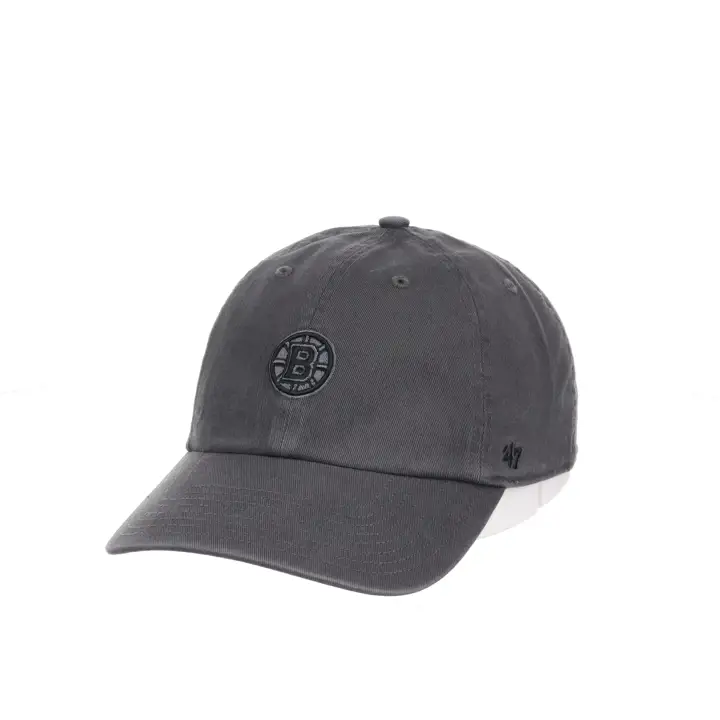 BOSTON BRUINS LNH Abate Ballpark '47 Clean Up Charcoal