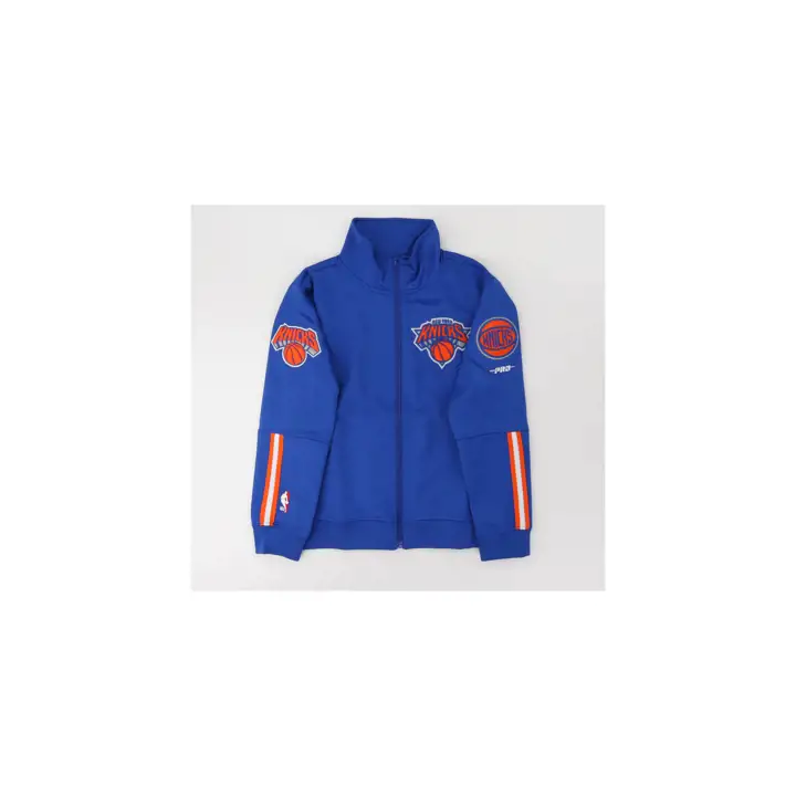 Veste de survêtement classique New York Knicks NBA Youth bleue