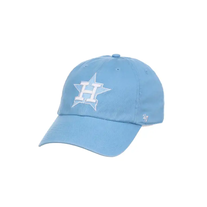 Casquette Houston Astros MLB Columbia/White '47 Clean Up bleue