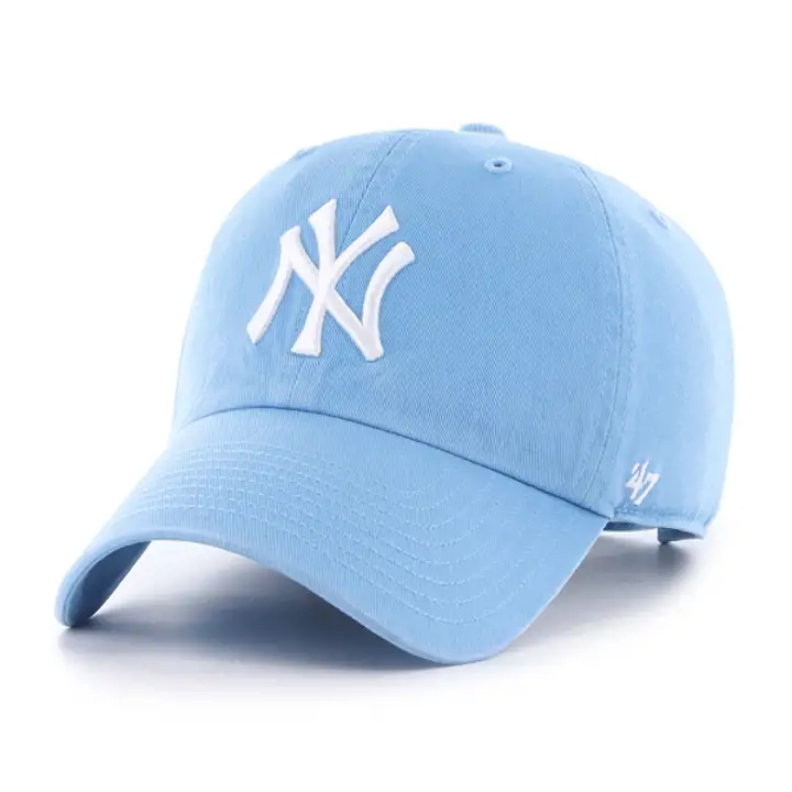 NEW YORK YANKEES MLB Columbia/Blanc Casquette '47 Clean Up bleue