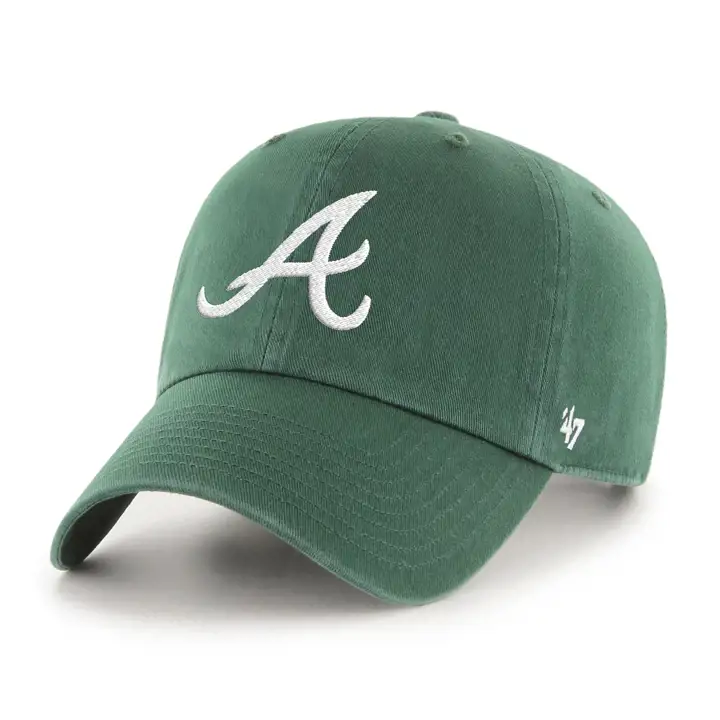 ATLANTA BRAVES MLB Vert foncé/Blanc '47 Clean Up vert