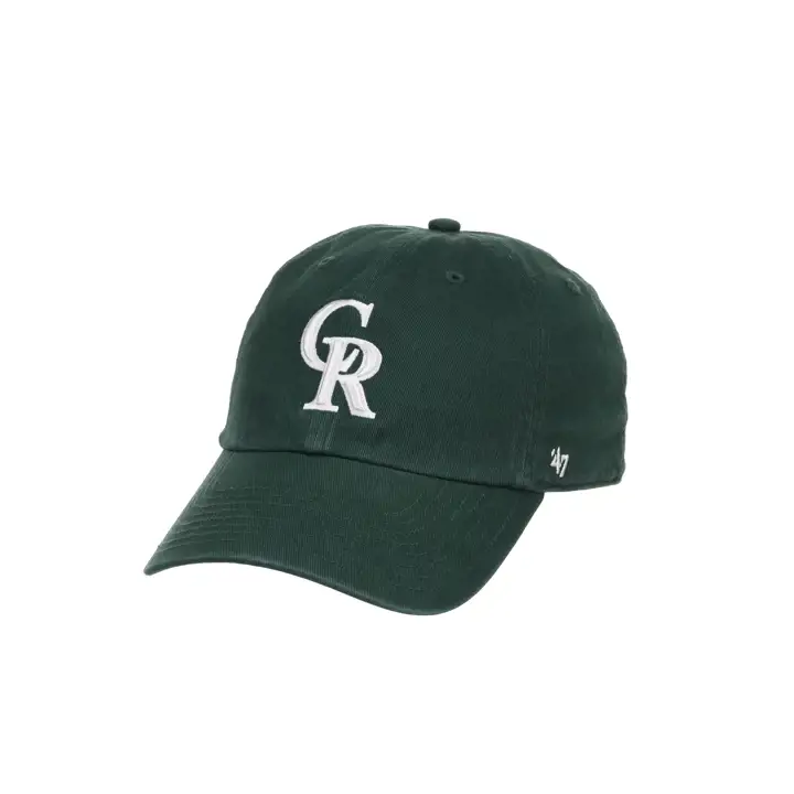 COLORADO ROCKIES MLB Dk Green/White '47 Clean Up grn