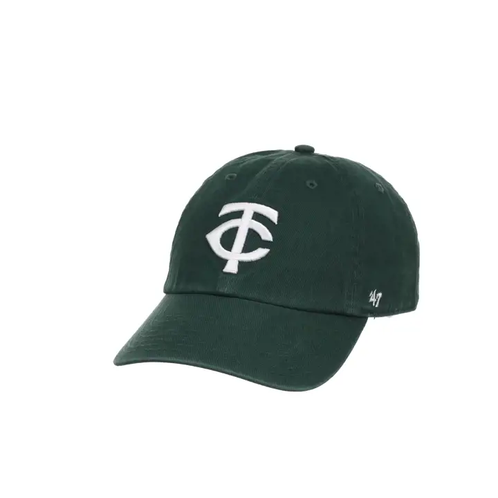 MINNESOTA TWINS MLB Dk Green/White '47 Clean Up grn