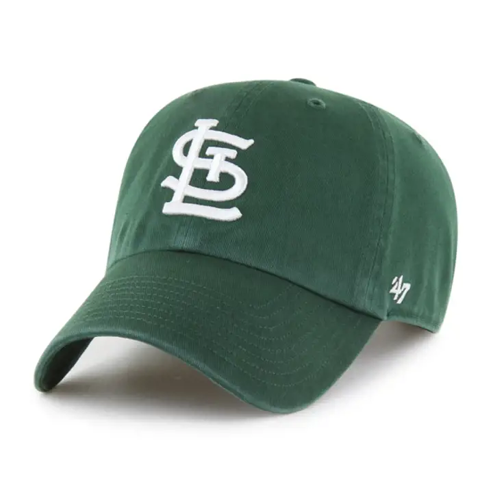 ST. LOUIS CARDINALS MLB Vert Foncé/Blanc '47 Clean Up vert