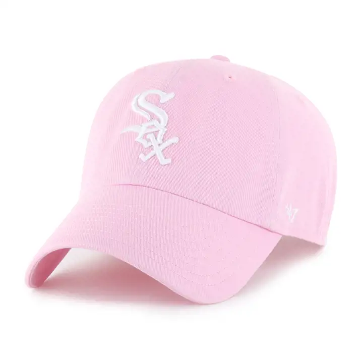 Casquette « Clean Up » 47 de la MLB Chicago White Sox Rose Pétale/Blanc pnk