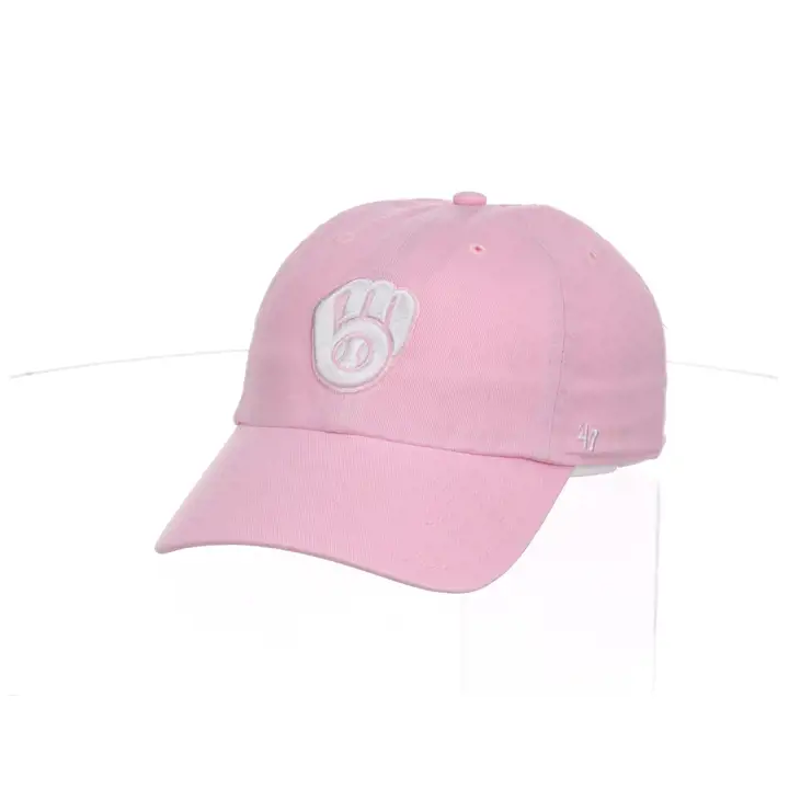 MILWAUKEE BREWERS MLB Petal Pink/White '47 Clean Up pnk