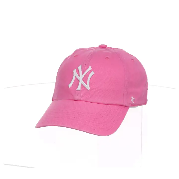 NEW YORK YANKEES MLB Casquette Fluo Rose/Blanc '47 Clean Up pnk