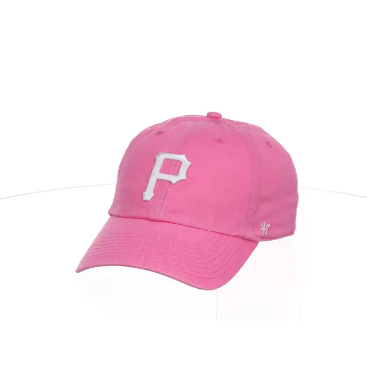 PITTSBURGH PIRATES MLB Casquette Fluro Pink/White '47 Clean Up pnk