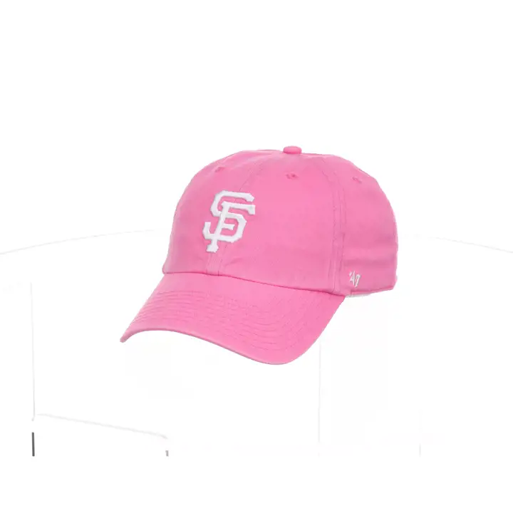SAN FRANCISCO GIANTS MLB Casquette Fluo Rose/Blanc '47 Clean Up pnk