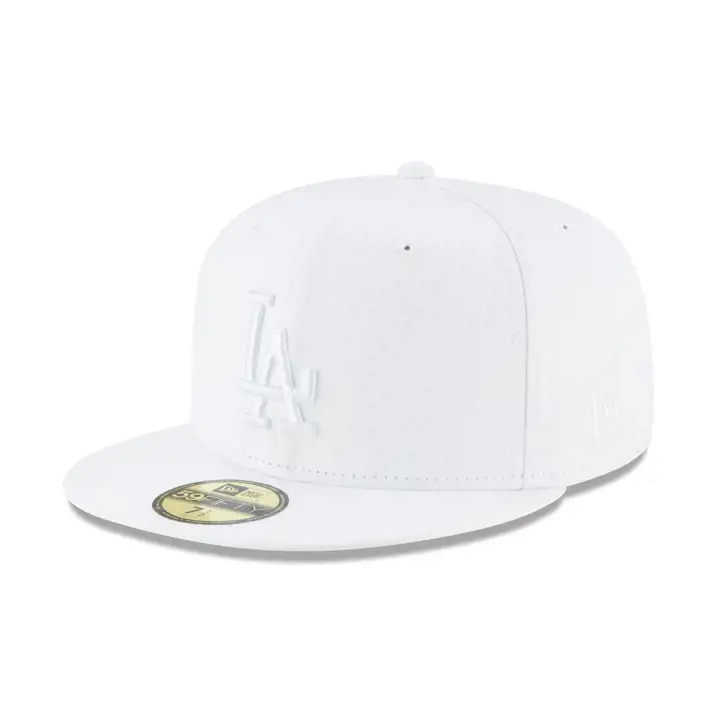 Casquette Los Angeles Dodgers MLB All-White WS24 Champ 59FIFFIFTY blanc/blanc