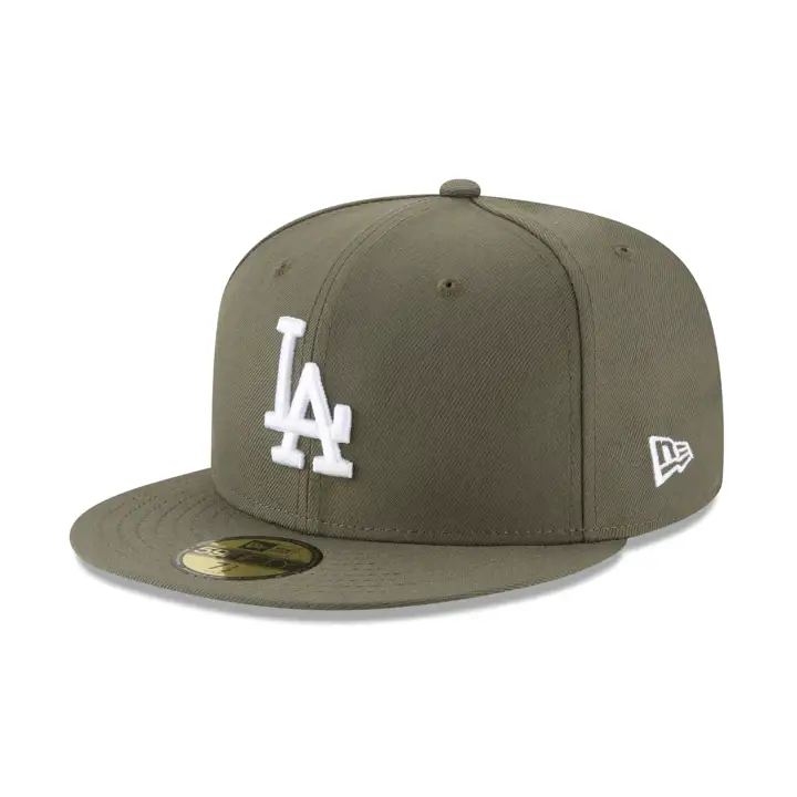 Los Angeles Dodgers MLB Re-Dub Olive WS24 Champ 59FIFTY Olive