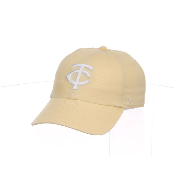 MINNESOTA TWINS MLB Casquette Butter/White « 47 Clean Up »