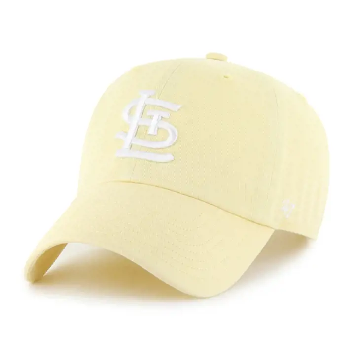 Casquette '47 Clean Up MLB St. Louis Cardinals, coloris beurre/blanc