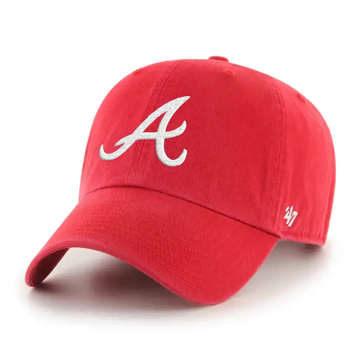 ATLANTA BRAVES MLB Rouge/Blanc '47 Clean Up Rouge
