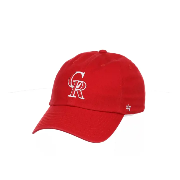 COLORADO ROCKIES MLB Rouge/Blanc '47 Clean Up Rouge