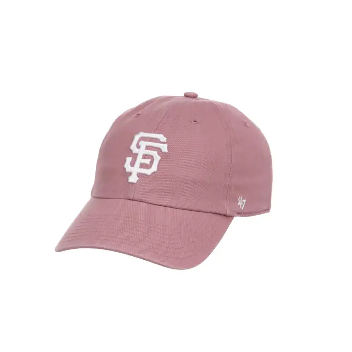 SAN FRANCISCO GIANTS MLB Casquette Mauve/Blanc '47 Clean Up Mauve