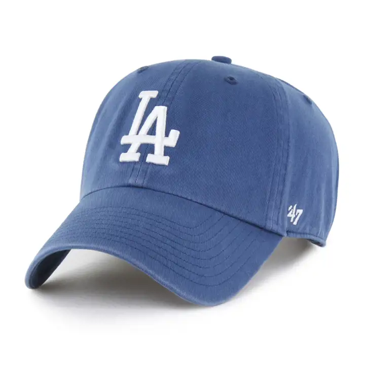 LOS ANGELES DODGERS MLB Timber Blue Casquette '47 Clean Up Blue
