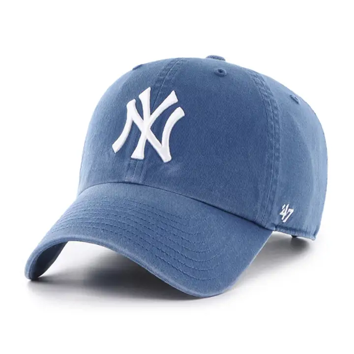 NEW YORK YANKEES MLB Timber Blue Casquette '47 Clean Up Bleue