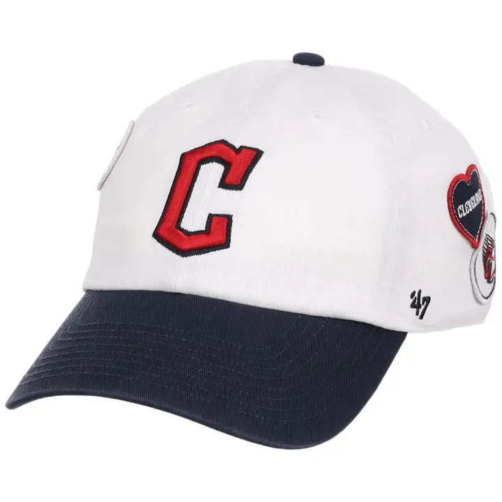 CLEVELAND GUARDIANS MLB Écussons locaux '47 Clean Up blc/ marine