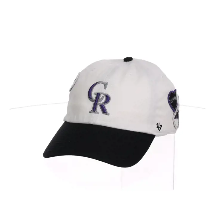 COLORADO ROCKIES MLB Écussons locaux '47 Clean Up blc/ noi