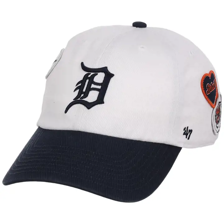Casquette ajustable '47 Clean Up MLB Detroit Tigers (blanche/marine)