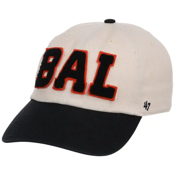 Casquette souple ajustable '47 Baltimore Orioles MLB City Read Natural