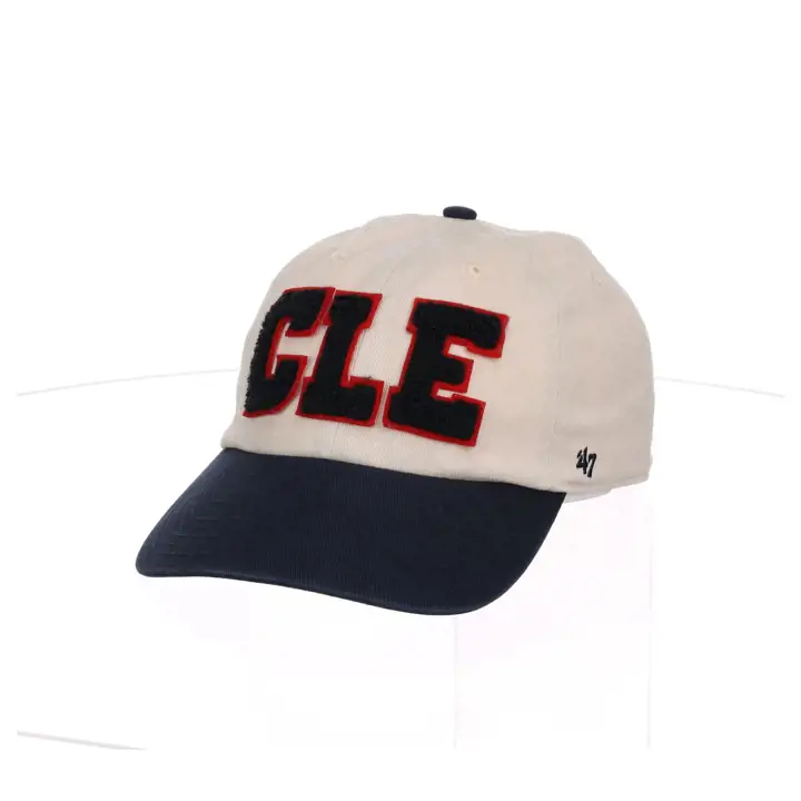CLEVELAND GUARDIANS MLB City Read '47 Casquette Souple Naturelle