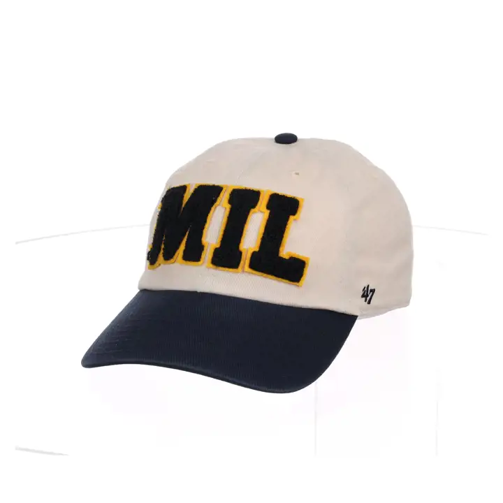 Casquette Milwaukee Brewers MLB City Read « '47 Clean Up » naturelle