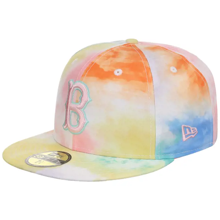 Casquette 59FIFTY MLB Boston Red Sox Egg Dye Multi/Multi/Gris