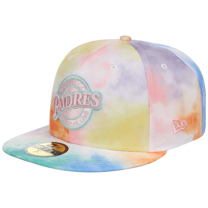 Casquette 59FIFTY MLB Egg Dye des Padres de San Diego Multicolore/Multicolore/Gris