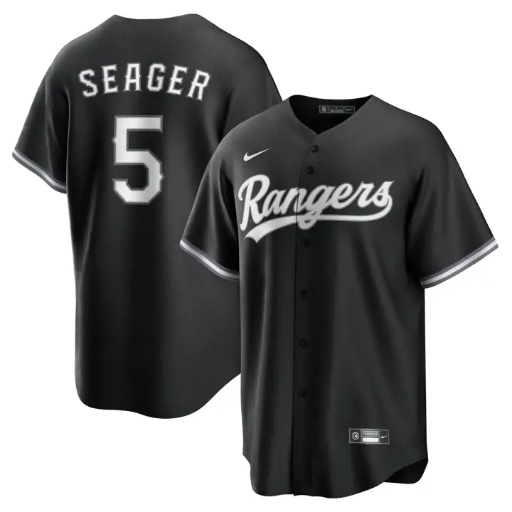 Maillot Replica Corey Seager Nike B-Dub des Texas Rangers