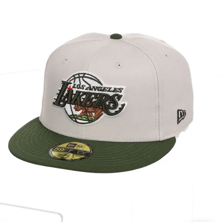 Casquette 59FIFTY Los Angeles Lakers LHD Exclusive JAN State Flag Ston