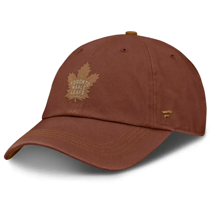 Toronto Maple Leafs LNH Casquette Relaxed Adjustable Brn
