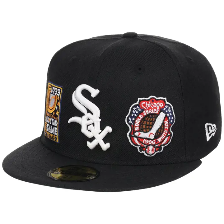 Chicago White Sox MLB 25 5950 Day 59FIFTY BLK